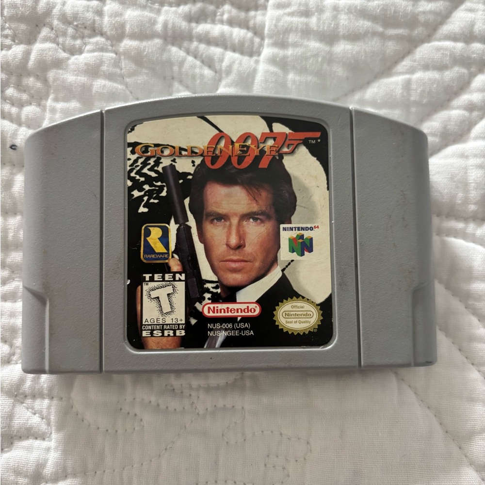 Nintendo GoldenEye 007 N64 Cartridge - Gray